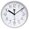 Zegar ścienny W99158 biały średnica 22,5cm (656560)