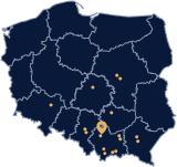 Mapa Polski