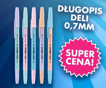 Długopis Deli super cena