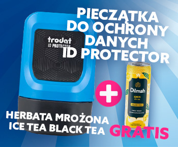 Pieczątka ID Protector - herbata mrożona Ice Tea Dilmah gratis