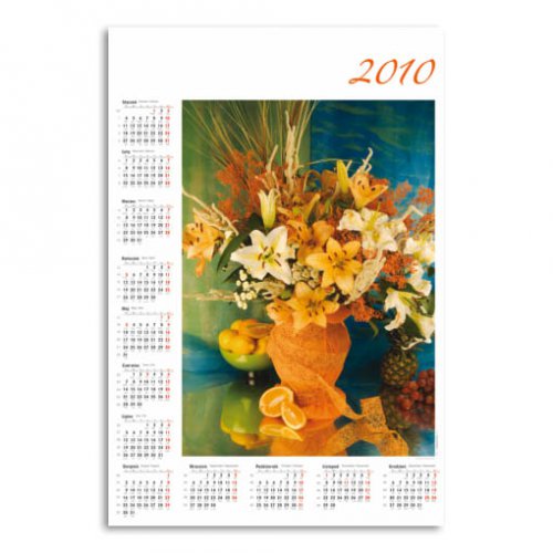 Kalendarz jednoplanszowy B1