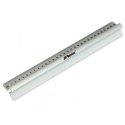 Linijka aluminiowa 30cm Leniar 30317