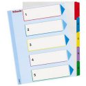 100207 Przekładki A4 /1-5/ Mylar Maxi Esselte