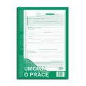 Umowa o pracę A4 oryginał + l k 40 k, MIP 500-1N