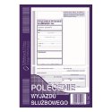 Polecenie wyjazdu służbowego DELEGACJA A5 offset 40 k, MIP 505-3