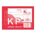 KP- dowód wpłaty A6 samokopiujący 80 k, MIP 401-5