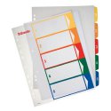 100211 Przekładki plast. do nadruk. tekstu na kartę 1-5 Esselte