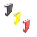 Segregator A4/80mm PP Q FILE Herlitz Neon Green 50022489