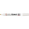 440 Marker olejowy końcówka 2,5 mm TOMA biały