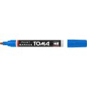 440 Marker olejowy końcówka 2,5 mm TOMA niebieski