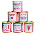 Etykiety do oznaczania przesyłek "GÓRA" Euro-Tape