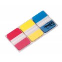 686 - Zakładki indeksujące silne 25 x 38 mm (3 kol. x 22 kart.) Post-it 3M  686-RYB 