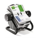 Wizytownik obrotowy metalowy Visifix 2481 na 400 wizytówek Durable czarny 248101