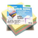 9327 Karteczki samoprzylepne (kostka) 75 x 75 mm (400 kart.) D.Rect - pastelowy 