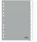 6441 Przekładki A4 PP, zgrzane wymienne indeksy, 10 części Durable 