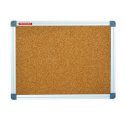 Tablica korkowa MEMOBE, rama alu Classic, 80x60 cm MTC080060.00.02.01