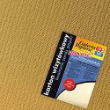 Karton ozdobny standard 230 g prążki kremowy /20ark./ Galeria Papieru