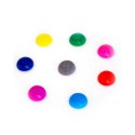 Magnesy 20 mm 8 szt mix kolor  D.RECT (9173) 