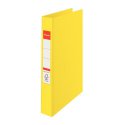Segregator A4 42mm 4-ringowy (ring 25 mm) Esselte żółty 14458