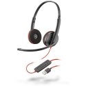 Zestaw słuchawkowy Plantronics Blackwire C3220 Stereo USB-C/A Adapter  209745-101 8X2J9A6