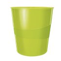 52781064 Kosz na śmieci 15 L Leitz WOW zielony
