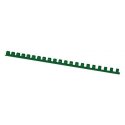 Grzbiety do bindowania A4, 12mm (95 kartek), 100 szt.zielon OFFICE PRODUCTS