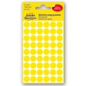3144 Kółka do zaznaczania kolorowe 270 etyk./op. fi12 mm żółte Avery Zweckform