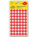 3141 Kółka do zaznaczania kolorowe 270 etyk./op. fi12 mm czerwone Avery Zweckform