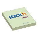 21150 Karteczki samoprzylepne (bloczek) 76 x 76 mm (100 kart.) Stick N - pastelowy zielony