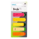 Zakładki indeksujące SMART PET FRESH 12 x 45 mm (5 x 25 szt.)  OWOCE 