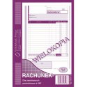Rachunek  (pion) A5 samokopiujący 80 k, MIP 223-3