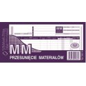 MM Przesunięcie materiałów 1/3 A4 samokopiujący 80 k, MIP 355-8