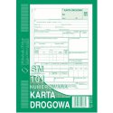 Karta drogowa samochód osobowy numerowana SM101 A5 offset 80 k, MIP 802-3N