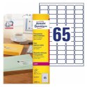 L7551-25 Etykiety adresowe przezroczyste A4, 25 ark.38,1 x 21,2mm, Avery Zweckform
