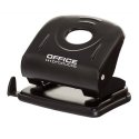 Dziurkacz OFFICE PRODUCTS, dziurkuje do 30 kartek, metal, czarny