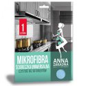 Mikrofibra ściereczka uniwersalna, ANNA ZARADNA, 1 szt., 32 x 32 cm niebieski
