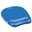 Podkładka pod mysz i nadgarstek Crystal Fellowes 9114120 niebieska