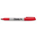 Sharpie Fine - marker wodoodporny Paper Mate  czerwony