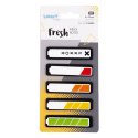 Zakładki indeksujące SMART PET FRESH 12 x 45 mm (5 x 25 szt.)  BATERIA