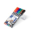 314 WP6 Lumocolor B- komplet pisaków Staedtler ##