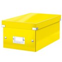 6042 Pudełko C&S Click & Store DVD Leitz żółty 60420016