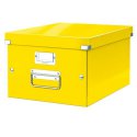 6044 Pudełko C&S Click & Store A4+ uniwersalne średnie Leitz  żółte 60440016
