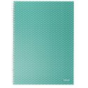 6284 Kołonotatnik A4 w kratkę Colour'Breeze Esselte zielony
