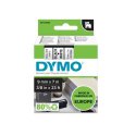 -- S0720680 Taśma Dymo D1 9 mm black on white 40913 / 41913