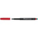 Foliopis permanentny wymazywalny Multimark  F Faber-Castell  czerwony