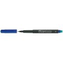 Foliopis permanentny wymazywalny Multimark S Faber-Castell  niebieski