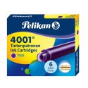 Naboje krótkie 301 Pelikan  fioletowy