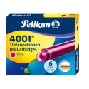 Naboje krótkie 301 Pelikan  różowy