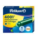 Naboje krótkie 301 Pelikan  zielony ##
