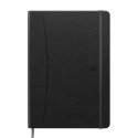 NOTATNIK OXFORD SIGNATURE A5 80K KRATKA Z TAGAMI CZARNY